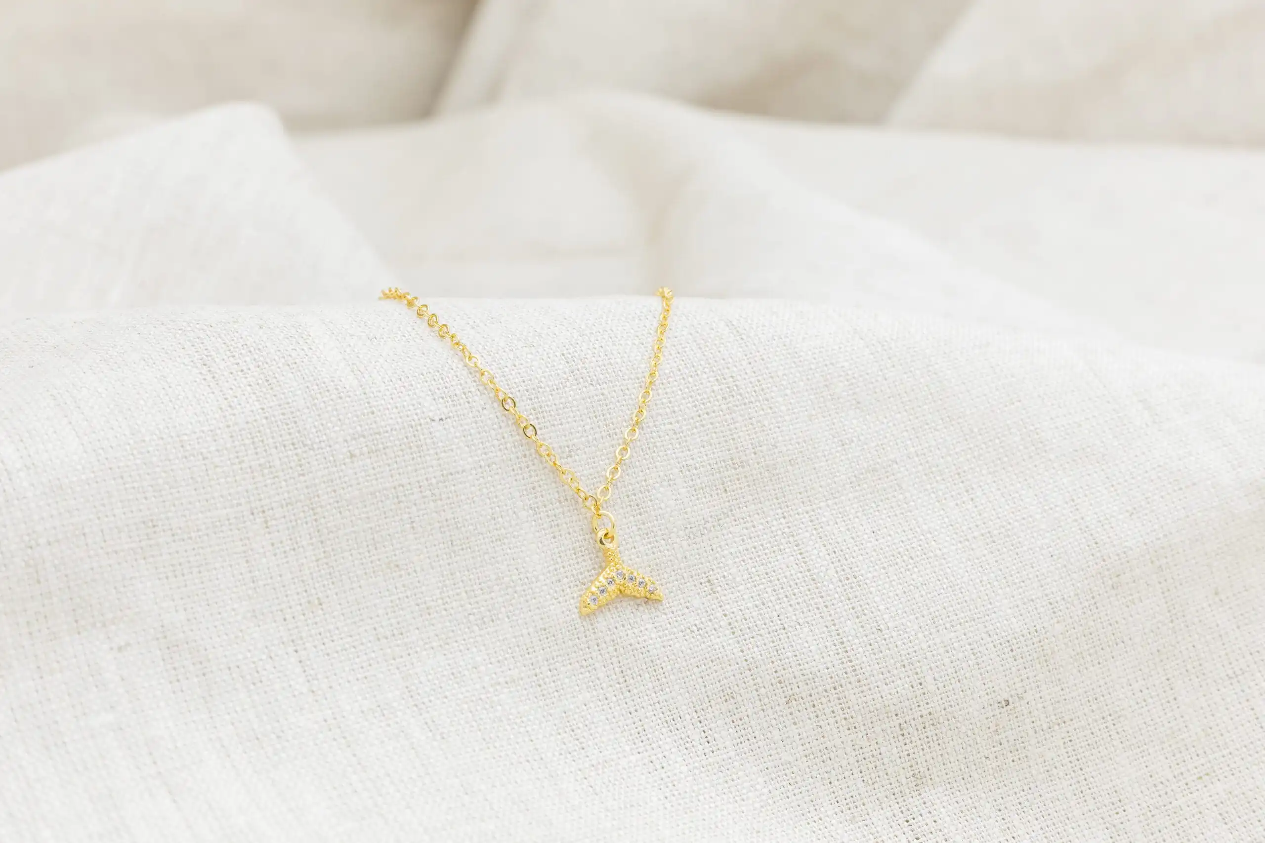 Tornozeleira Sereia Banhada em Ouro 18k - Imagem 3