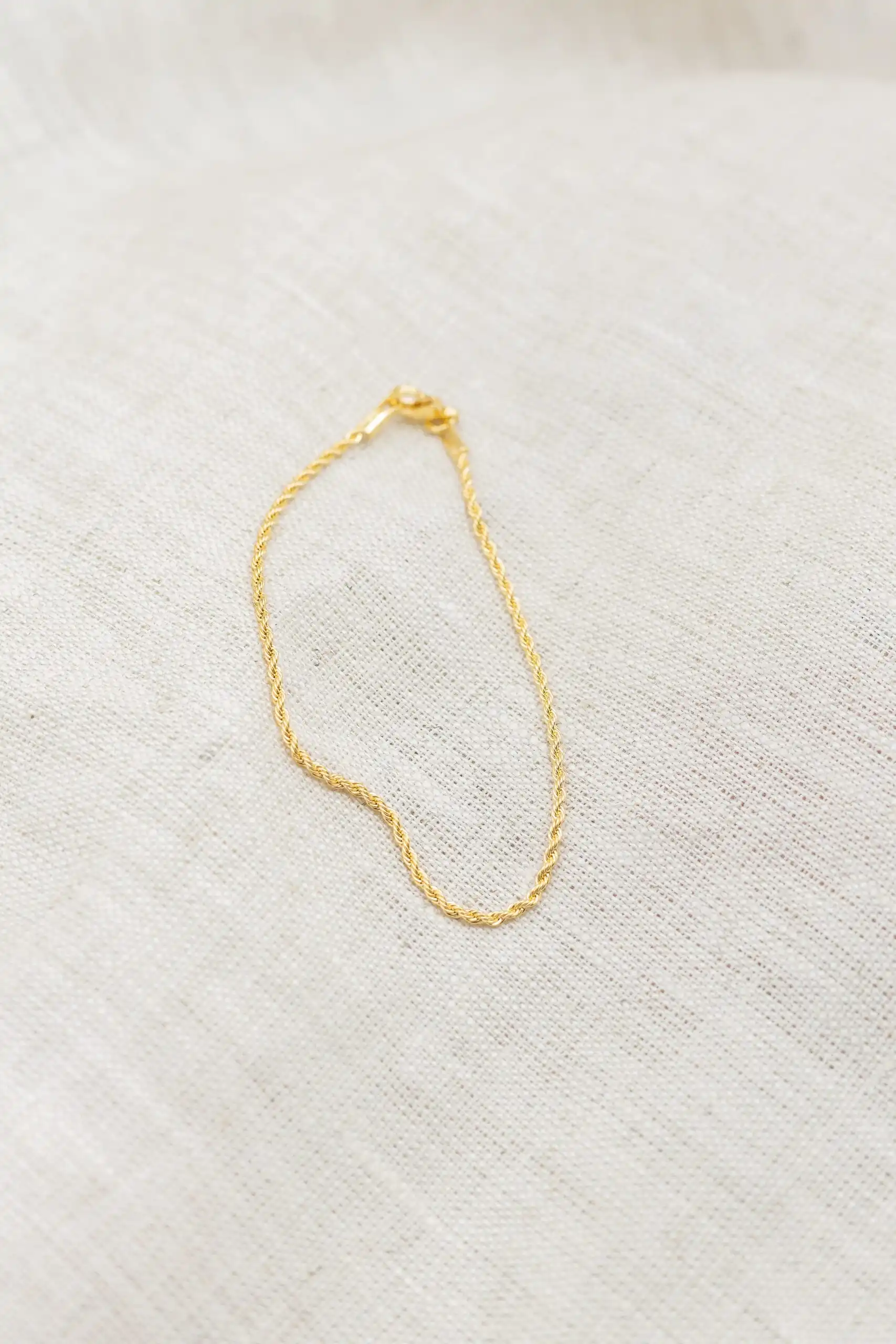 Pulseira Cordão Baiano Banhada em Ouro 18k - Imagem 2