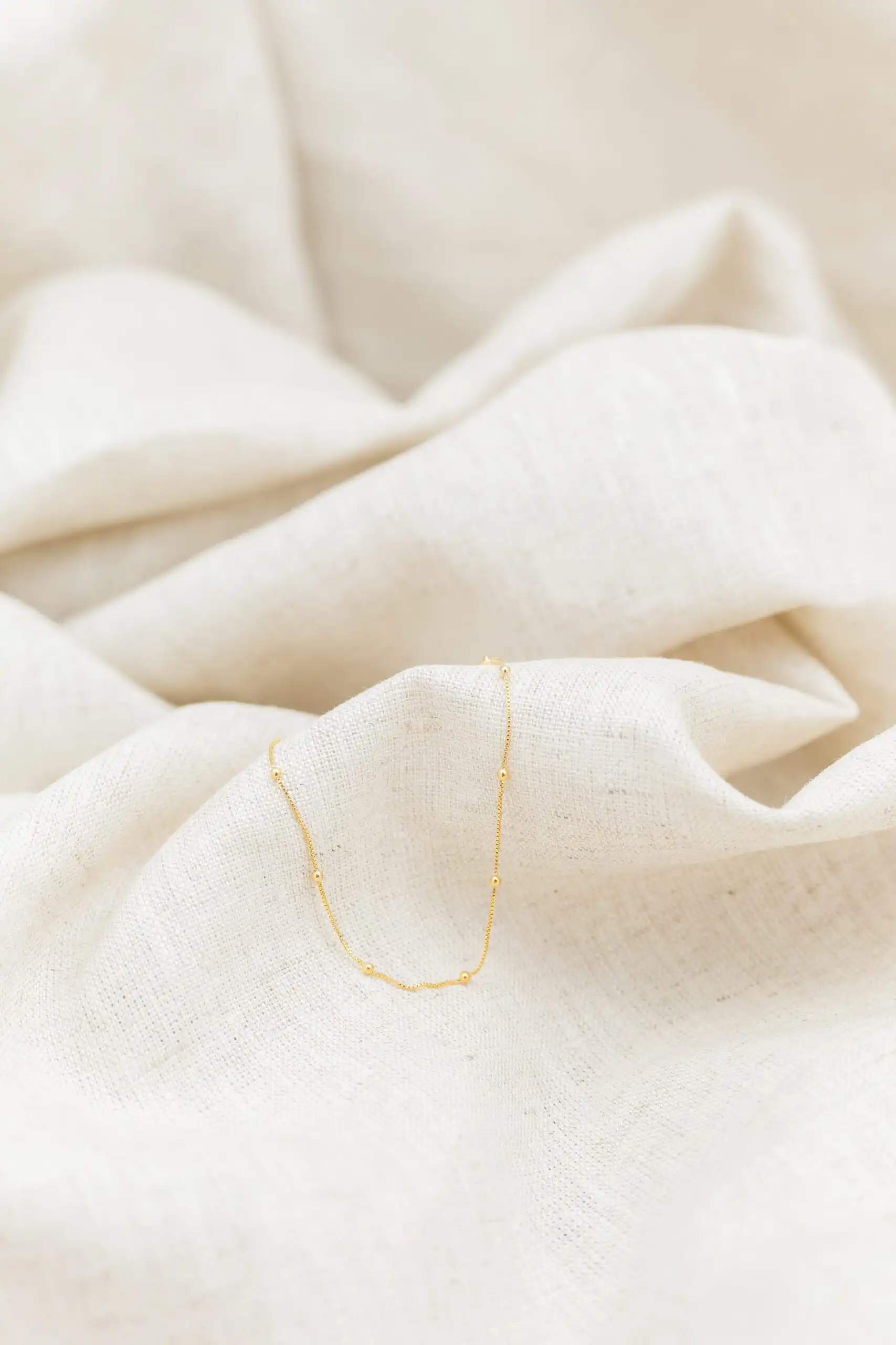 Pulseira Bolinha Banhada em Ouro 18k - Imagem 4