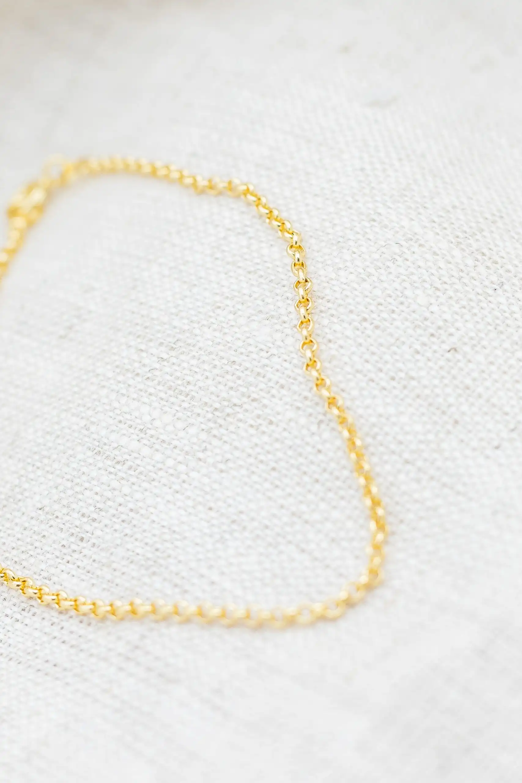 Pulseira Elo Português Banhada em Ouro 18k