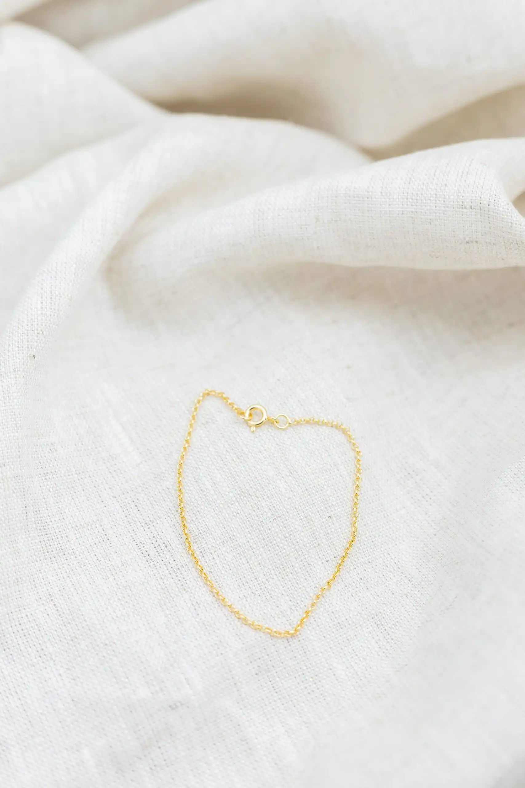 Pulseira Elo Português Banhada em Ouro 18k - Imagem 2