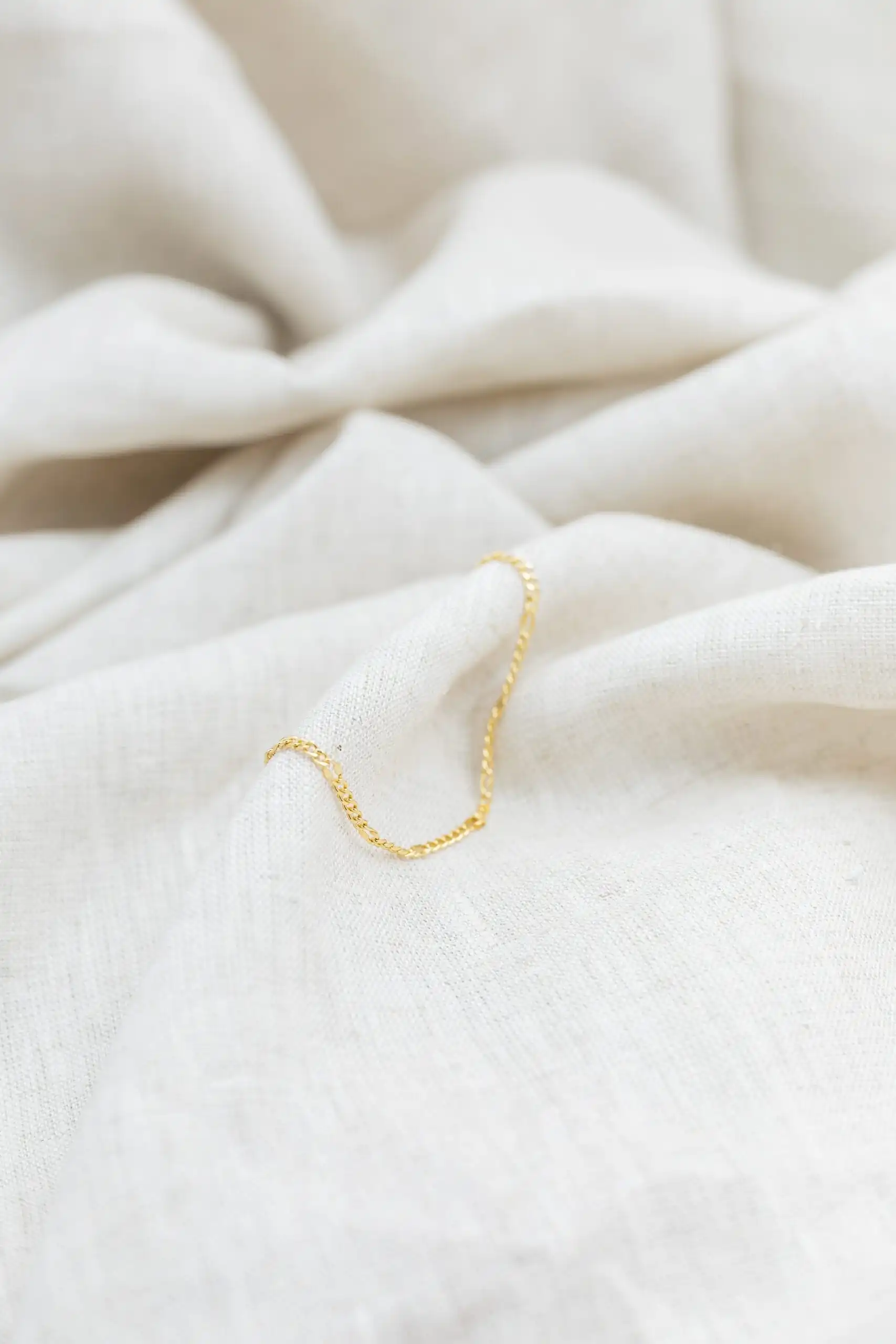 Pulseira Elos Batida Banhada em Ouro 18k - Imagem 3