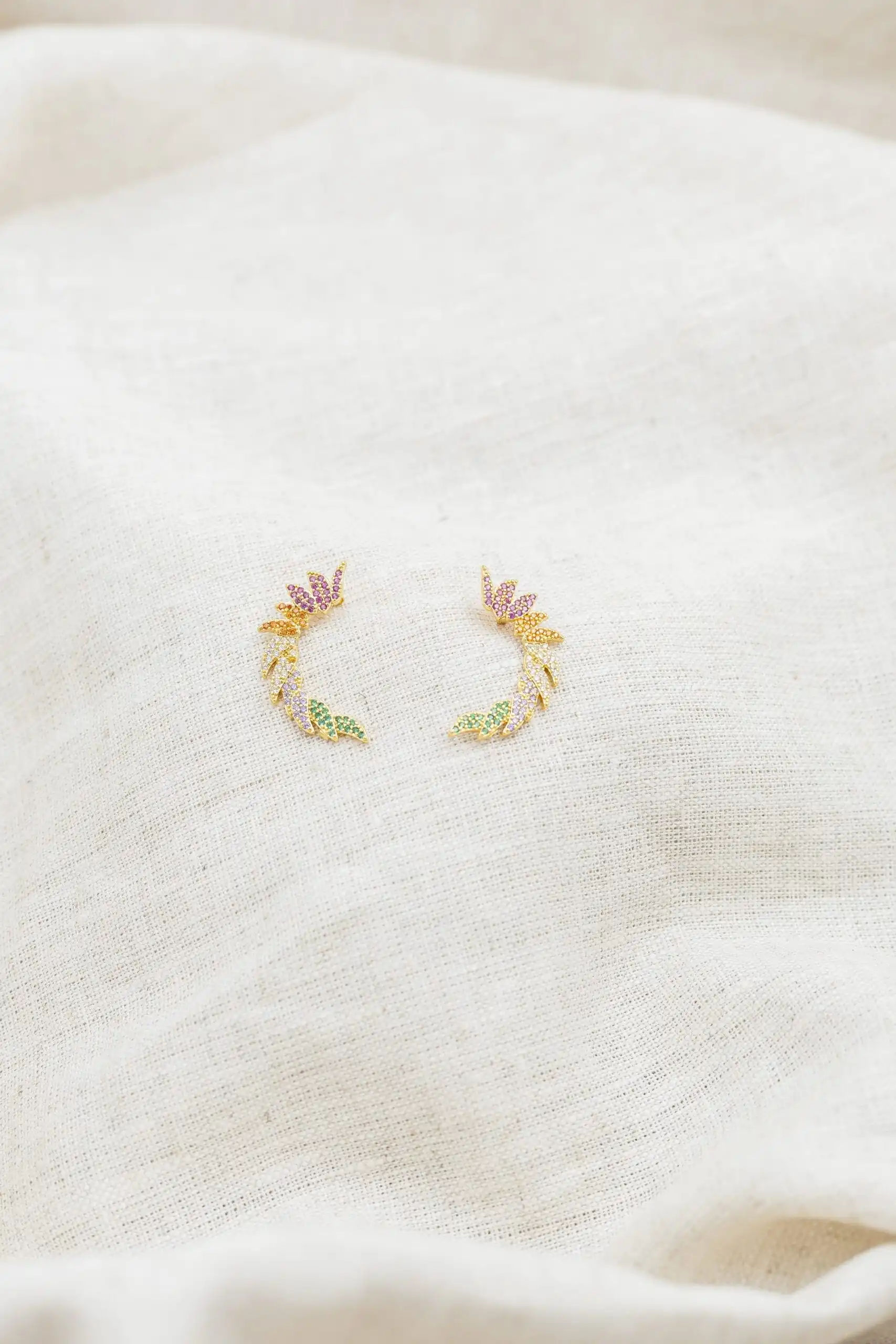 Brinco Earcuff com Zircônias Color - Imagem 2