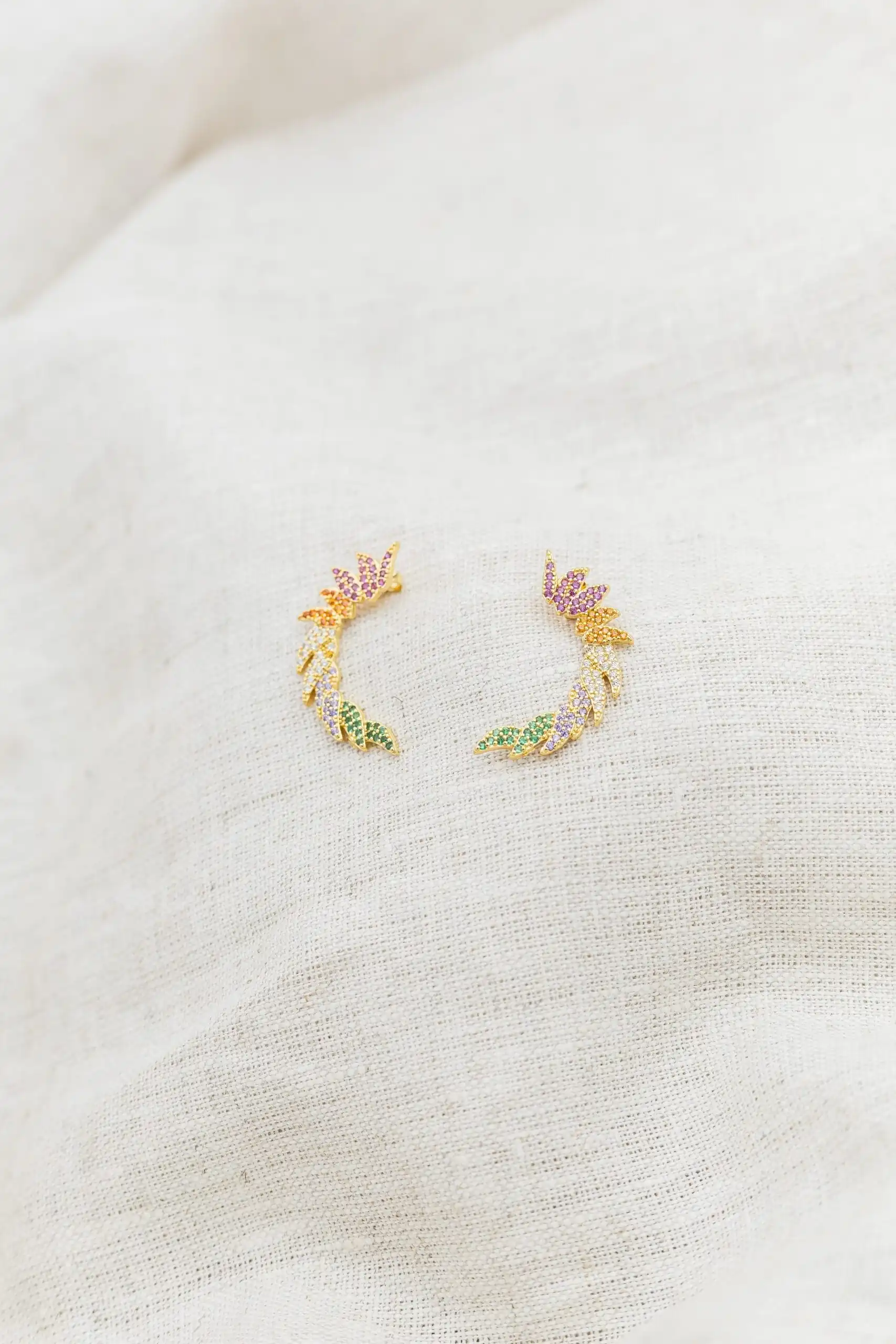 Brinco Earcuff com Zircônias Color - Imagem 3