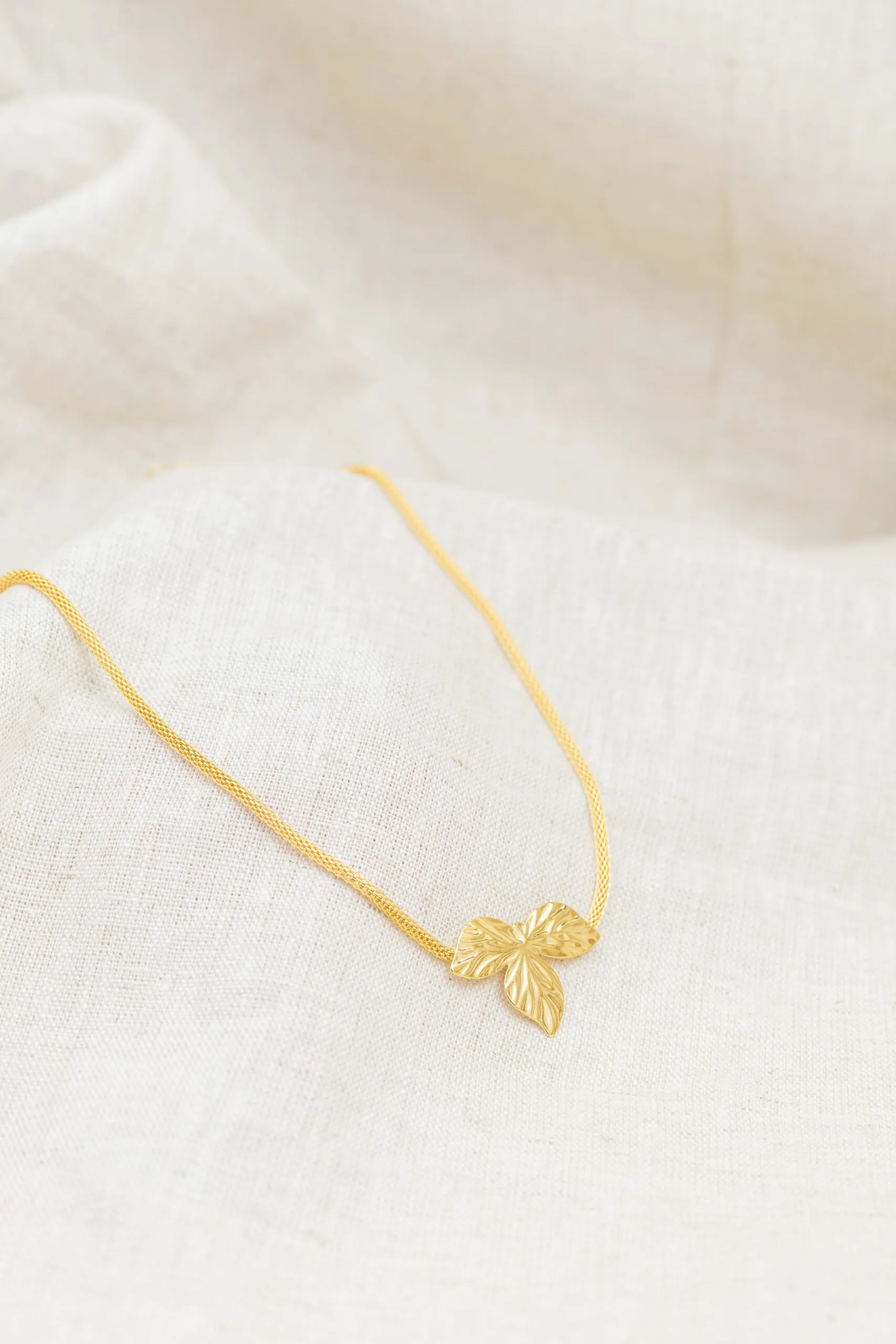 Choker Folha Banhado em Ouro 18kChoker Folha Banhado em Ouro 18kChoker Folha Banhado em Ouro 18k - Imagem 2