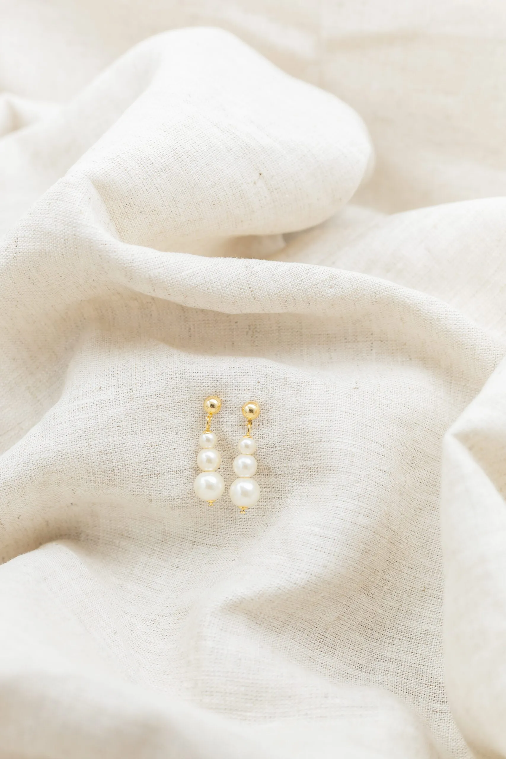 Brinco Pérola Longa Banhado em Ouro 18k - Imagem 4